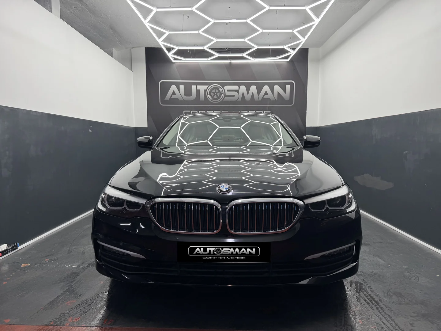 BMW Serie 5 530e 530e 2019 Híbrido Azul - Interior